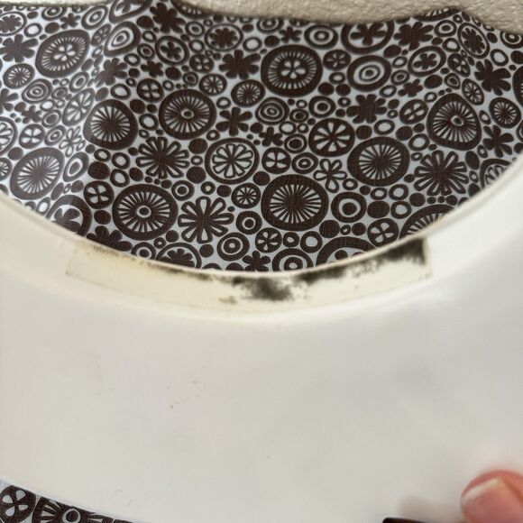 Vintage Pebble Beach Visor Plastic White And Gold Golf 80s - Picture 6 of 9